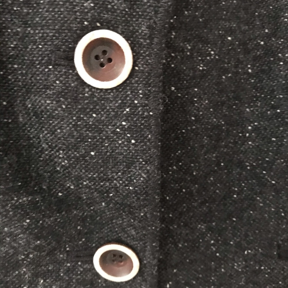 Sigrid Olsen Black Lined 2 Button Jacket Size 10 - image 2